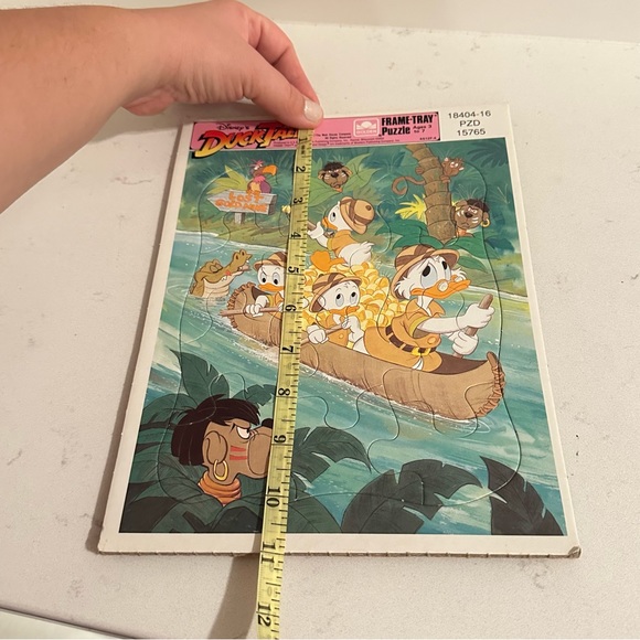 Vintage Golden Frame-Tray Puzzle Disney Duck Tales - Picture 7 of 7